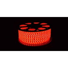 Світлодіодна LED стрічка 5050 Red 100m 220V (червоний діод)