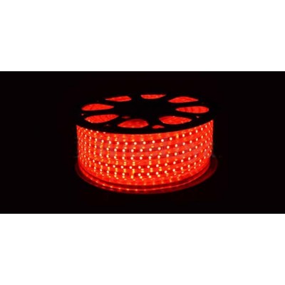 Купить Светодиодная LED лента 5050 Red 100m 220V (красный диод)