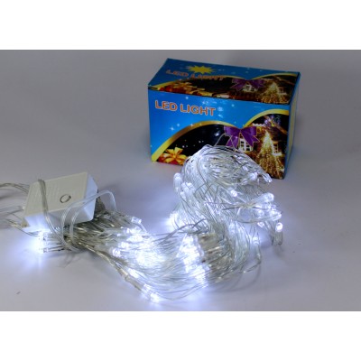 Купить Светодиодная LED гирлянда Xmas 120P NET W (белый диод) (ПРОДАЖА ТОЛЬКО ЯЩИКАМИ!)