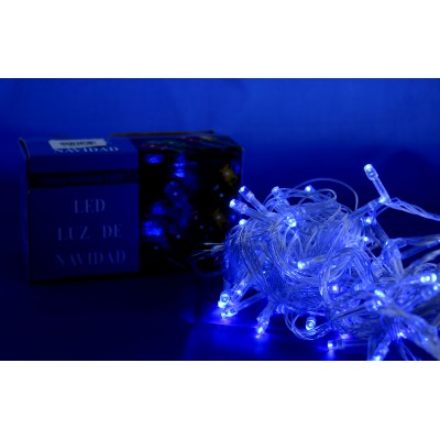 Светодиодная LED гирлянда Xmas 100 B-1 (синий диод)