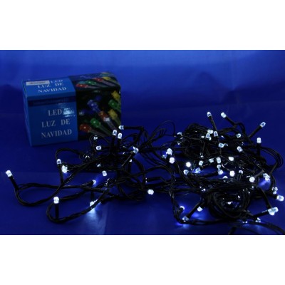 Светодиодная LED гирлянда Xmas 100 W-7 (белые диоды)