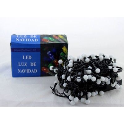 Світлодіодна LED гірлянда Xmas 100 WW-6-2 маленька кулька (теплий білий діод)