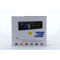 Автомагнітола MP3 1083B знімна панель + кабель ISO