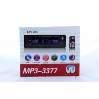 Автомагнитола MP3 3377 ISO 1DIN сенсорный дисплей