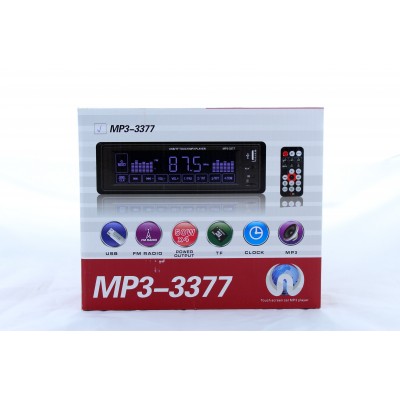 Купить Автомагнитола MP3 3377 ISO 1DIN сенсорный дисплей