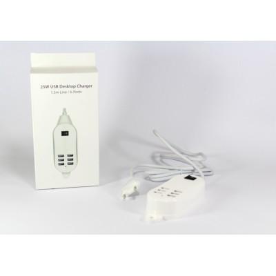 Адаптер на 6 USB (2207) від  – краща ціна, доставка по Україні