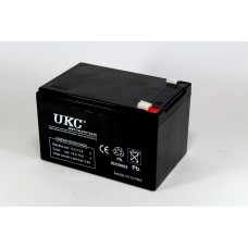 Аккумулятор BATTERY 12V 12A UKC (Реальная ёмкость -30%)