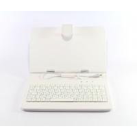 Чохол + KEYBOARD 7 white micro