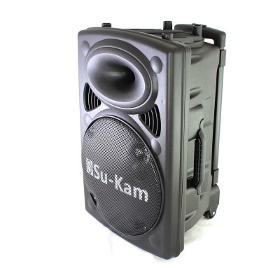 Купить Портативная колонка Su-Kam BT 150D + 2 беспроводных микрофона + BT (12v\220v)