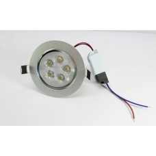 Лампочка LED LAMP 5W Врезная круглая точечная 1402