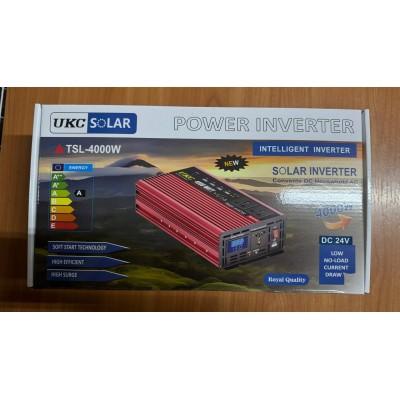 Перетворювач, Інвертор UKC SOLAR TSL-4000W (24V → 220V) (5148)