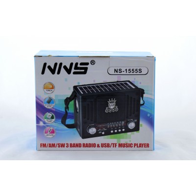 Купити Радіоприймач NS 1555 + solar