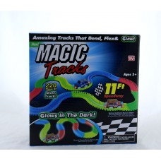 Toy Magic Track 1862 Светящийся гоночный трек конструктор на 220 деталей (Арт:3799/6733/3807)