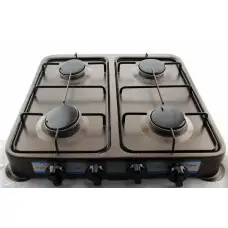 Газова плита/таганок Domotec MS-6601 (настільна, 4 конфорки)