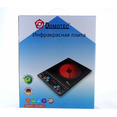 Купити Електроплита Domotec MS-5841 (інфрачервона на 1 конфорку/1ІК)