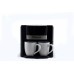 Купить Кофеварка Domotec MS-0708 Черная (2 керамические чашки)