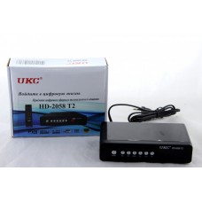 Тюнер DVB-T2 UKC HD-2058 T2 Metal (Приемник DVB-T2 для цифрового телевидения)