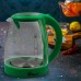 Чайник Domotec MS 8112 Зеленый (1.8л, 2200Вт, стекло) 