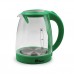 Купити Чайник Domotec MS 8112 Зелений (1.8л, 2200Вт, скло)