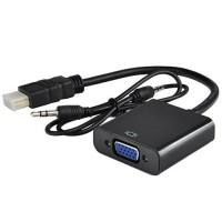 Конвертер HDMI to VGA + audio GT