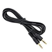 Кабель AUX 3.5mm Jack - Jack BLACK