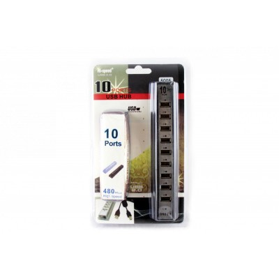 Купить Разветлитель USB HUB 10 PORTS 220V