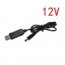 Купить Кабель для роутера 12V от USB павербанка с индикатором (с 5 на 12 вольт 5,5*2,1)