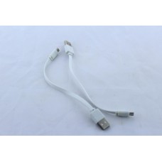 Шнур для Power Bank USB MICRO 19см. v8
