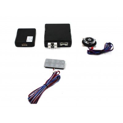 Купить Автосигнализация двухстороняя CAR ALARM KD3600 GSM+GPS+APP+start engine+keyboard pin