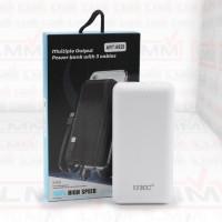 Зовнішній акумулятор Power Bank LP303 10000mah+cable IP/v8/typeC (реальна ємність 10000mah)