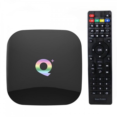 Купити ТБ-приставка Smart TV Q plus (4/32 Gb) 4-ядерна на Android 9.0