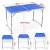 Купить Стол для пикника Folding table (№1 Синий) в комплекте входят 4 стула