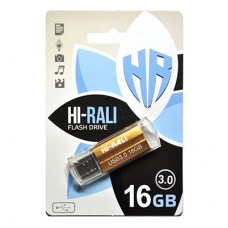 Накопичувач 3.0 USB 16GB Hi-Rali Corsair серiя золото