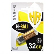 Накопичувач 3.0 USB 32GB Hi-Rali Corsair серiя золото