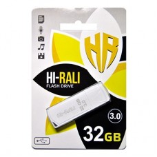 Накопичувач 3.0 USB 32GB Hi-Rali Taga серiя білий