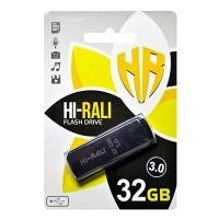 Накопичувач 3.0 USB 32GB Hi-Rali Taga серiя чорний