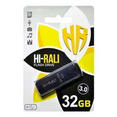 Накопичувач 3.0 USB 32GB Hi-Rali Taga серія чорний