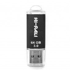 Накопичувач 3.0 USB 64GB Hi-Rali Rocket серія чорний