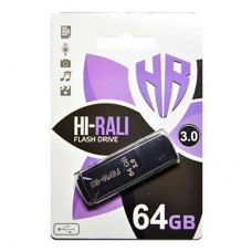 Накопитель 3.0 USB 64GB Hi-Rali Taga серия черный 