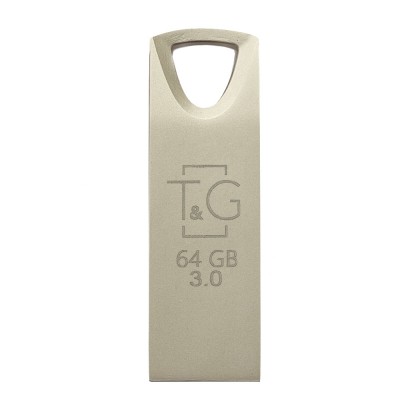 Купить Накопитель 3.0 USB 64GB T & G металлическая серия 117 серебро