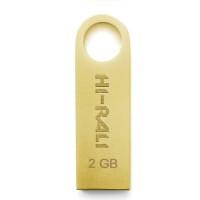 Накопичувач USB 2GB Hi-Rali Shuttle серiя золото