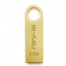 Накопичувач USB 2GB Hi-Rali Shuttle серія золото
