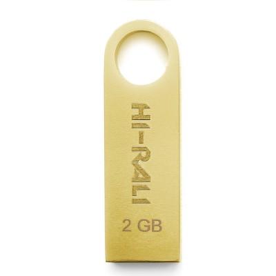 Накопитель USB 2GB Hi-Rali Shuttle серия золото (HI-2GBSHGD) от Hi-Rali – лучшая цена, доставка по Украине