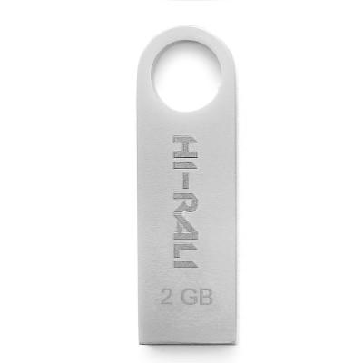 Накопитель USB 2GB Hi-Rali Shuttle серия серебро (HI-2GBSHSL) от Hi-Rali – лучшая цена, доставка по Украине