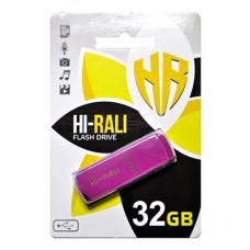 Накопичувач USB 32GB Hi-Rali Taga серія фіолетовий