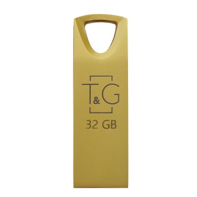 Купити Накопичувач USB 32GB T&G металева серія 117 золото