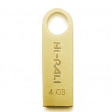 Накопичувач USB 4GB Hi-Rali Shuttle серія золото