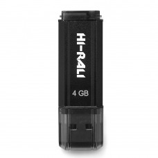 Накопичувач USB 4GB Hi-Rali Stark серія чорний