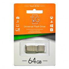 Накопичувач USB 64GB T&G металева серія 100