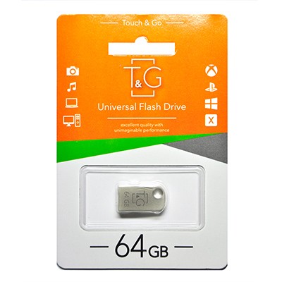 Накопитель USB 64GB T&G металлическая серия 112